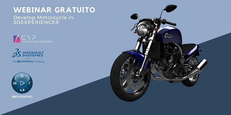 Webinar Gratuito Develop Motorcycle in 3DEXPERIENCE